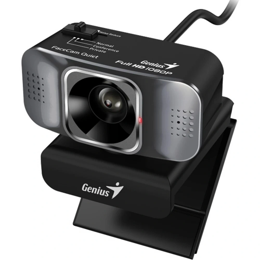 Genius Facecam Quiet  acélszürke webkamera