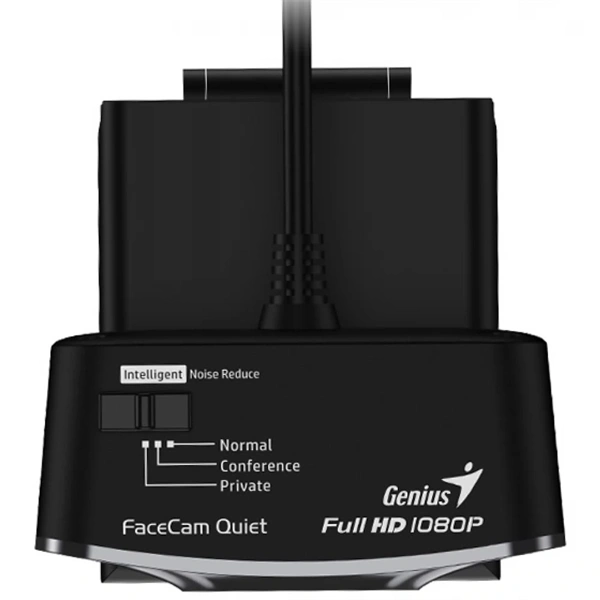 Genius Facecam Quiet  acélszürke webkamera