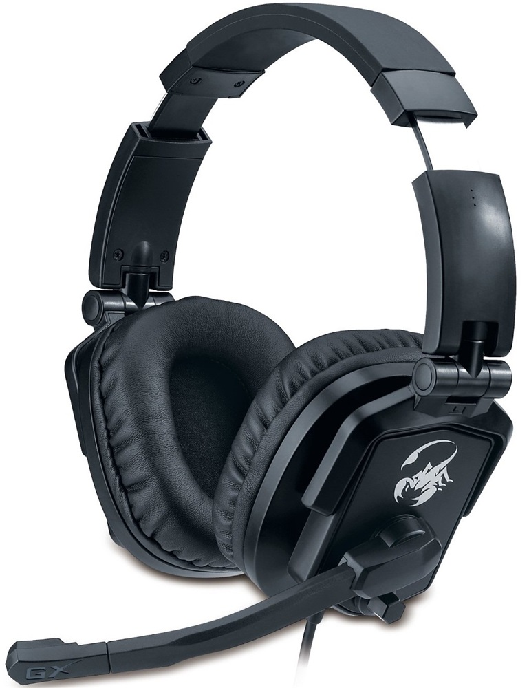 Genius HS-G550 jack fekete gamer headset