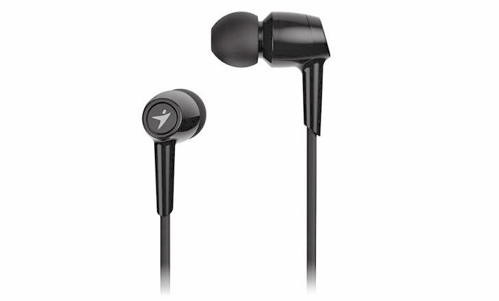 Genius HS-M225 / M260 mikrofonos fekete fülhallgató