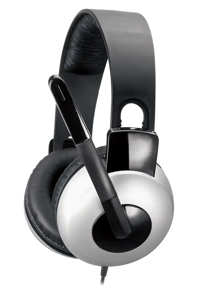 Genius HS-05A jack fekete headset
