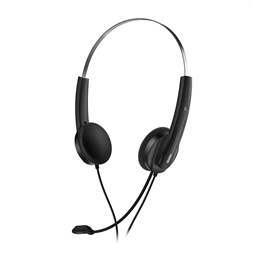 Genius HS-220U USB-C fekete headset Copilot gombbal