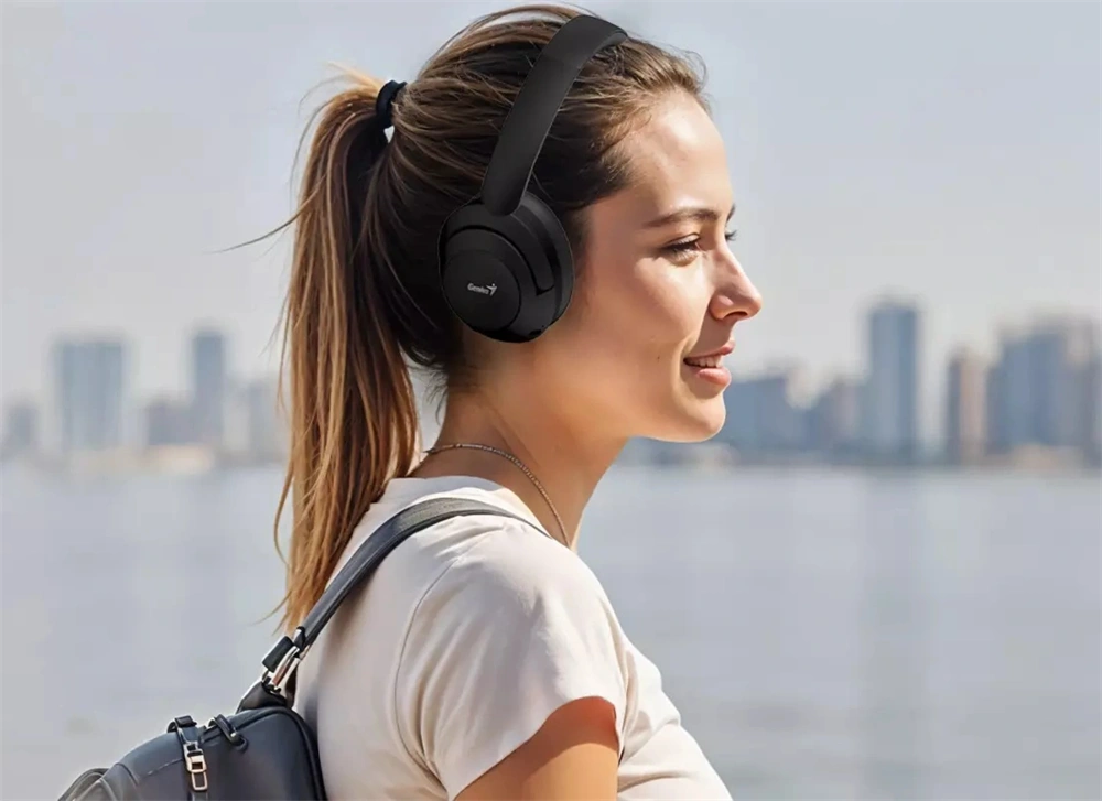 Genius HS-810BT fekete Bluetooth fejhallgató