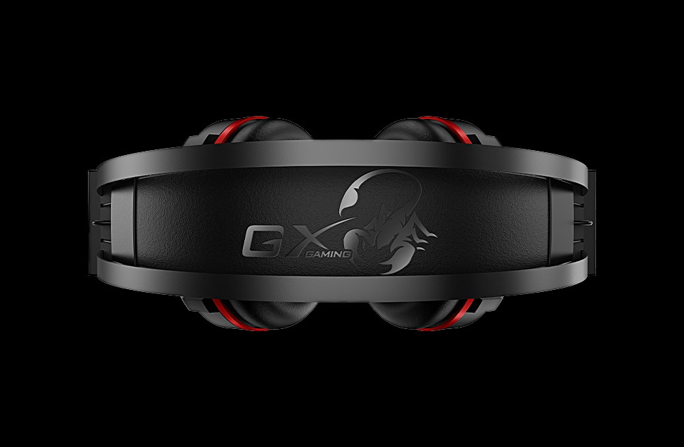 Genius HS-G710V USB fekete-piros gamer headset