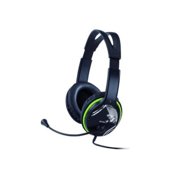 Genius HS-M400A fekete-zöld headset