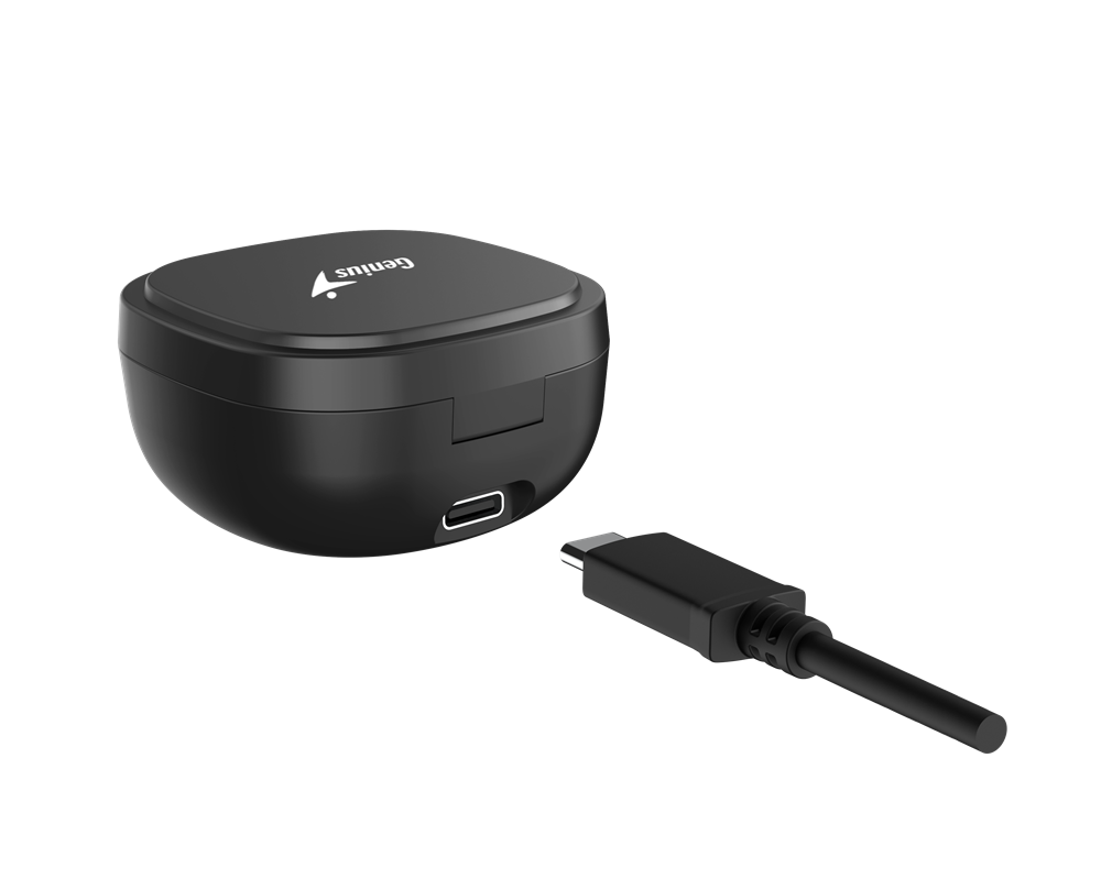 Genius HS-M910BT True Wireless Bluetooth fekete fülhallgató