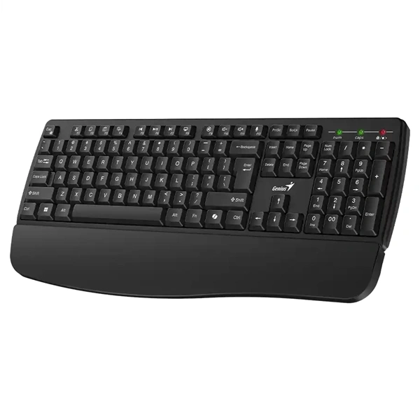 Genius KB-7123 HUN vezeték nélküli fekete billentyűzet