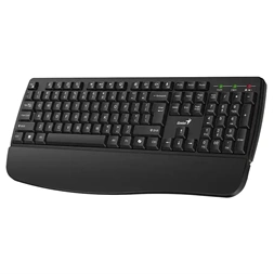 Genius KB-7123 HUN vezeték nélküli fekete billentyűzet