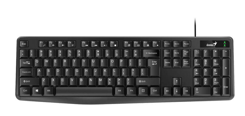 Genius KB-117 HUN USB fekete billentyűzet