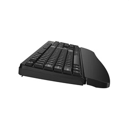 Genius KB-7123 HUN vezeték nélküli fekete billentyűzet
