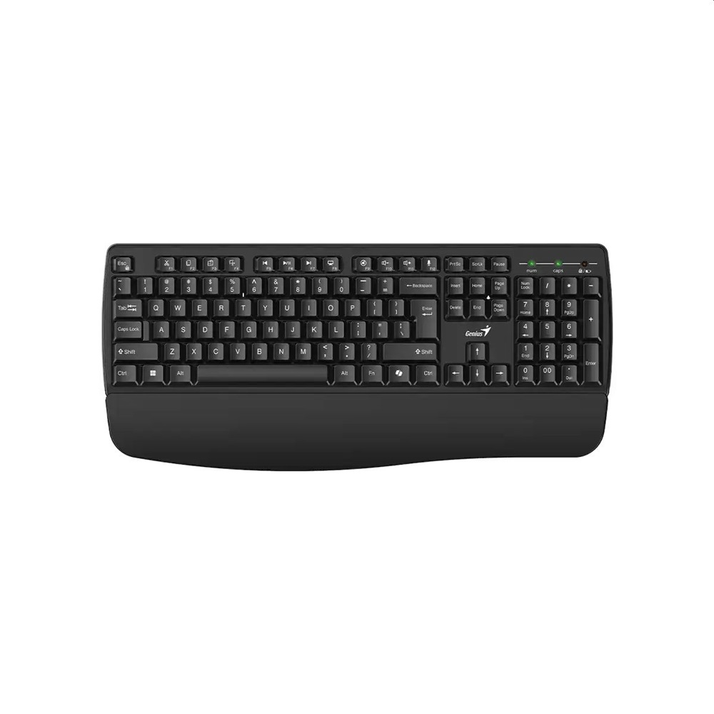 Genius KB-7123 HUN vezeték nélküli fekete billentyűzet