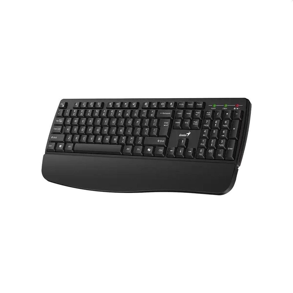 Genius KB-7123 HUN vezeték nélküli fekete billentyűzet