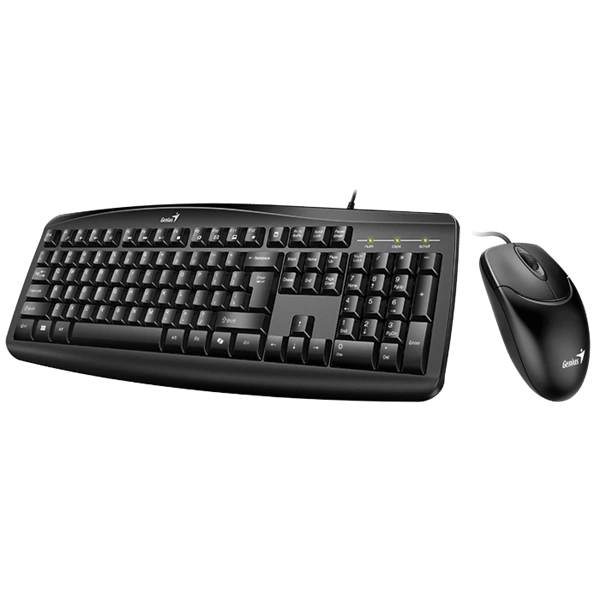 Genius KM-200 SMART HUN fekete multimédiás billentyűzet + egér