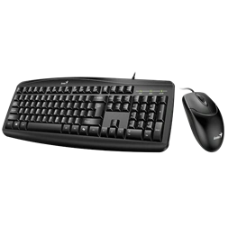 Genius KM-200 SMART HUN fekete multimédiás billentyűzet + egér