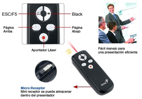 Genius MediaPointer100 wireless presenter