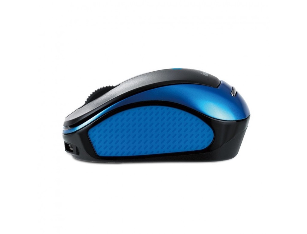 Genius MicroTraveler 9000R V3 USB kék-fekete notebook egér