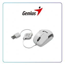 Genius MicroTraveler v2 USB fehér notebook egér