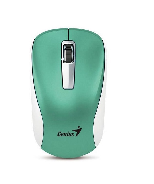 Genius NX-7010 BlueEye vezeték nélküli türkiz-metál egér