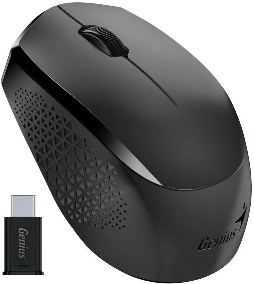 Genius NX-8000S Type-C vezeték nélküli fekete csendes egér