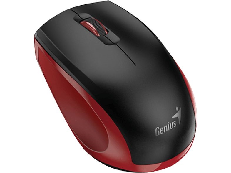 Genius NX-8006S USB vezeték nélküli fekete/piros egér