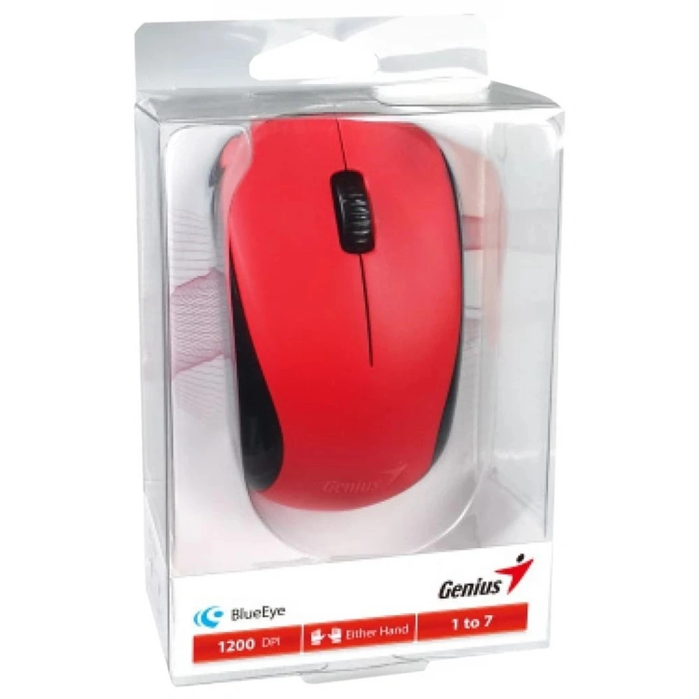 Genius Nx-7000 USB piros vezeték nélküli egér