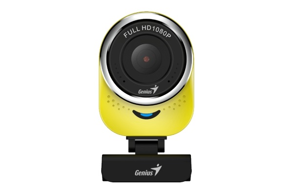 Genius Qcam 6000 1080p sárga webkamera