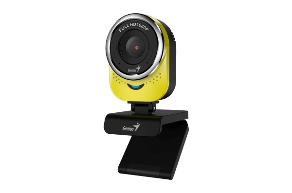 Genius Qcam 6000 1080p sárga webkamera