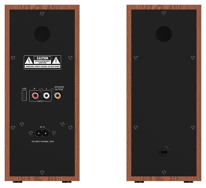 Genius SP-HF800BT 2.0 fa Bluetooth hangszóró pár