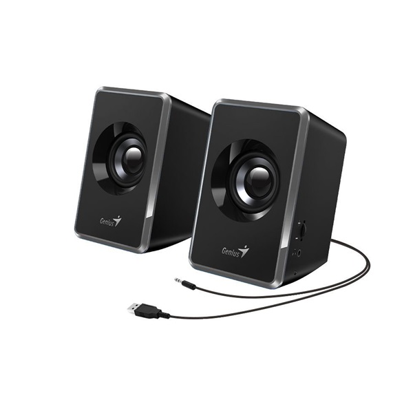 Genius SP-U125 2.0 USB szürke hangszóró pár
