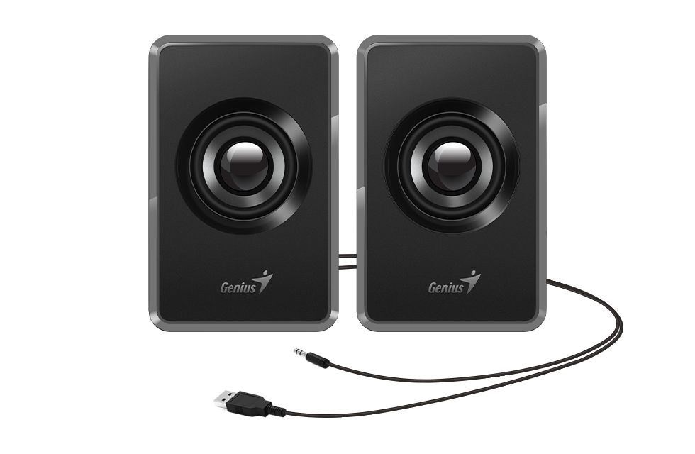 Genius SP-U125 2.0 USB szürke hangszóró pár
