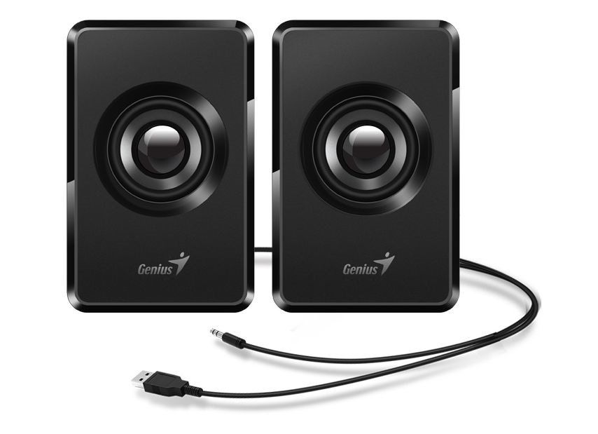 Genius SP-U125 fekete USB hangszóró