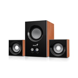 Genius SW-2.1 375 12W fa mintázatú hangszóró