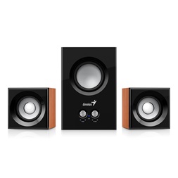 Genius SW-2.1 375 12W fa mintázatú hangszóró