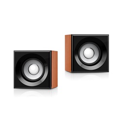 Genius SW-2.1 375 12W fa mintázatú hangszóró