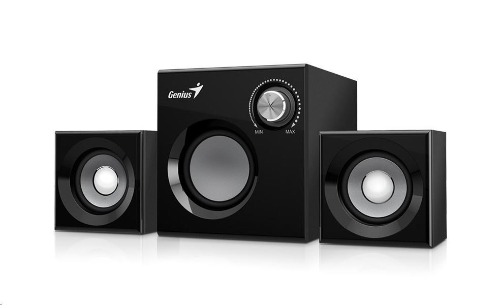 Genius SW-2.1 370 8W fekete hangszóró