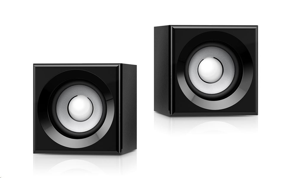 Genius SW-2.1 370 8W fekete hangszóró