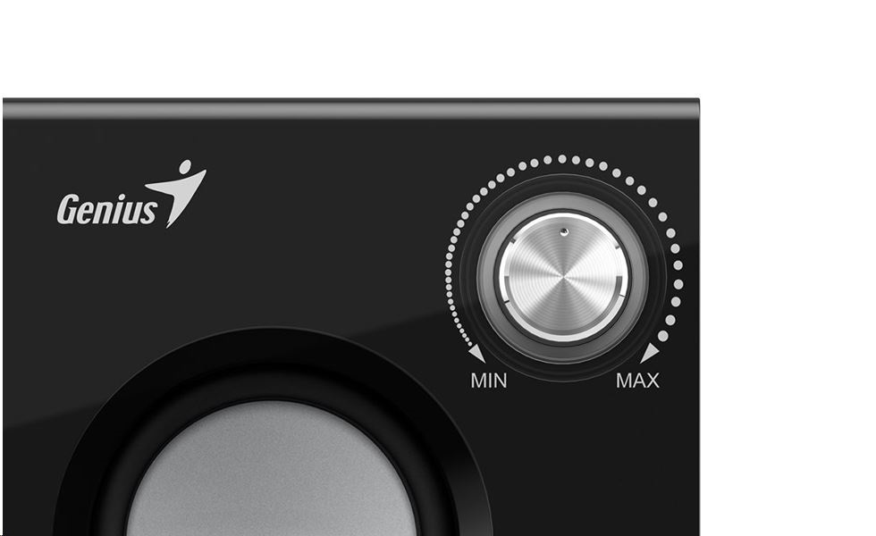 Genius SW-2.1 370 8W fekete hangszóró
