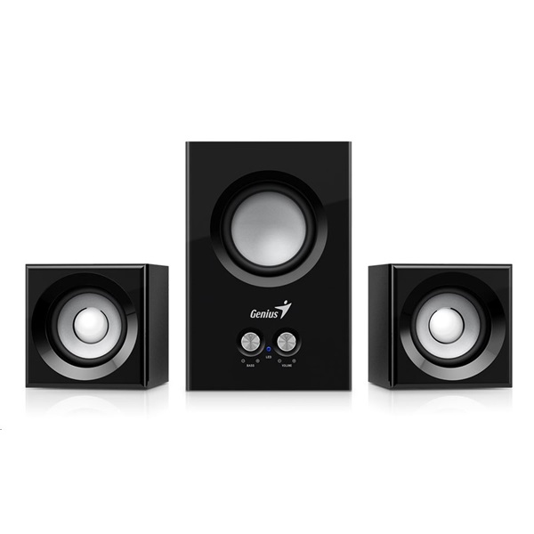 Genius SW-2.1 375 12W fekete hangszóró