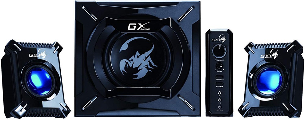 Genius SW G2.1 2000 II 2.1 jack 70W fekete hangszóró