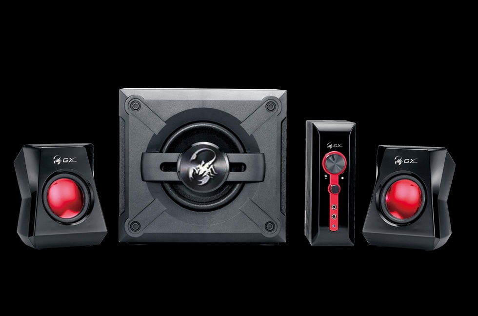 Genius SW-G2.1 1250 II 2.0 jack 36W fekete gamer hangszóró
