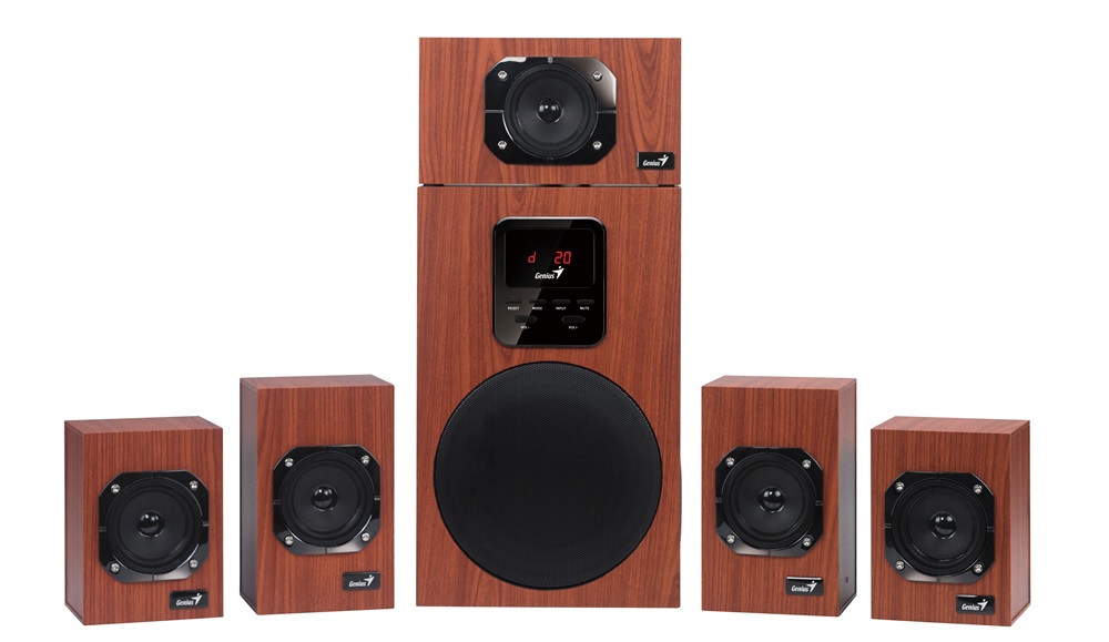 Genius SW-HF5.1 4800 II 5.1 surround 125W hangszóró