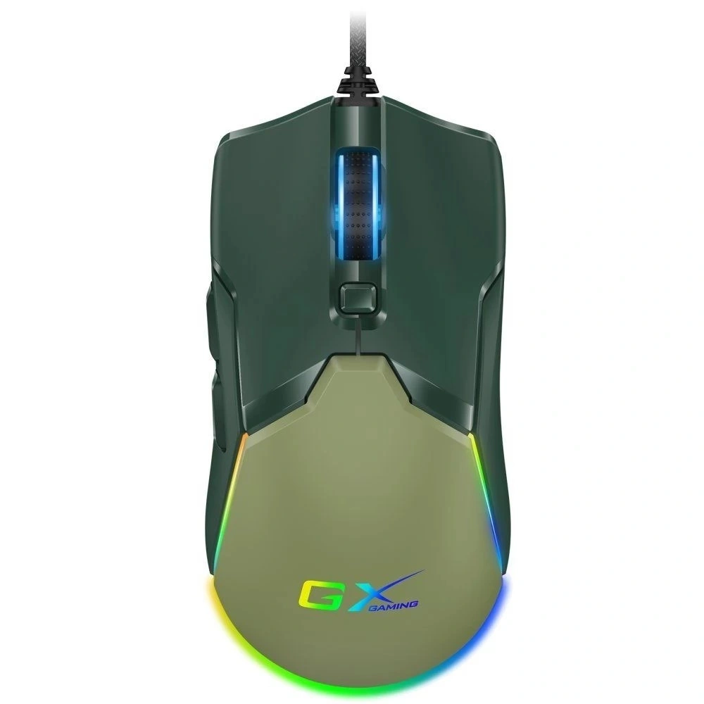 Genius Scorpion M700 USB zöld egér