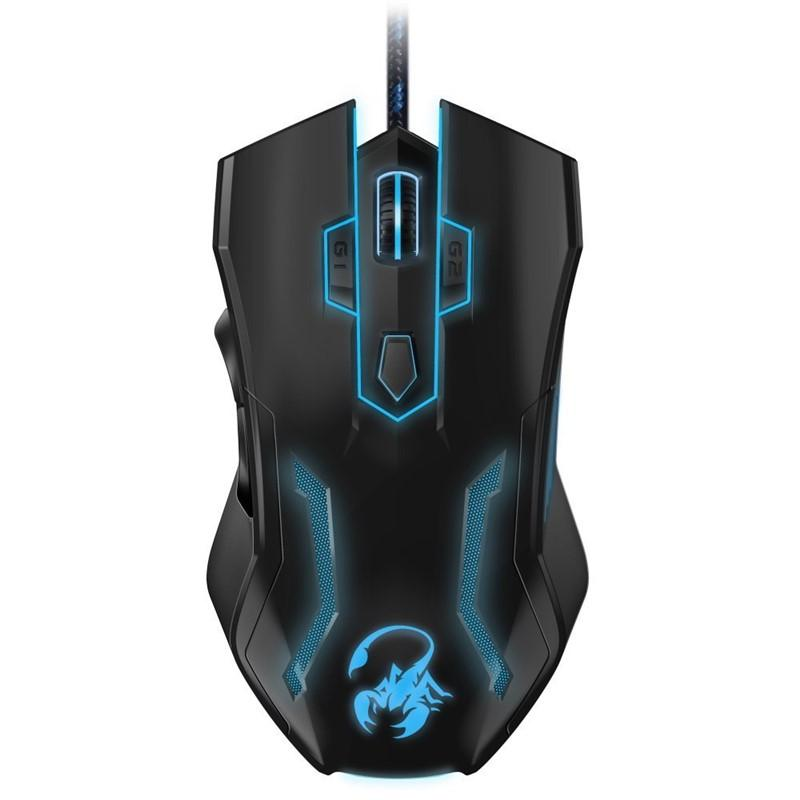 Genius Scorpion Spear Pro fekete gamer egér