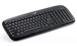 Genius SlimStar 110 PS/2 fekete HUN billentyűzet