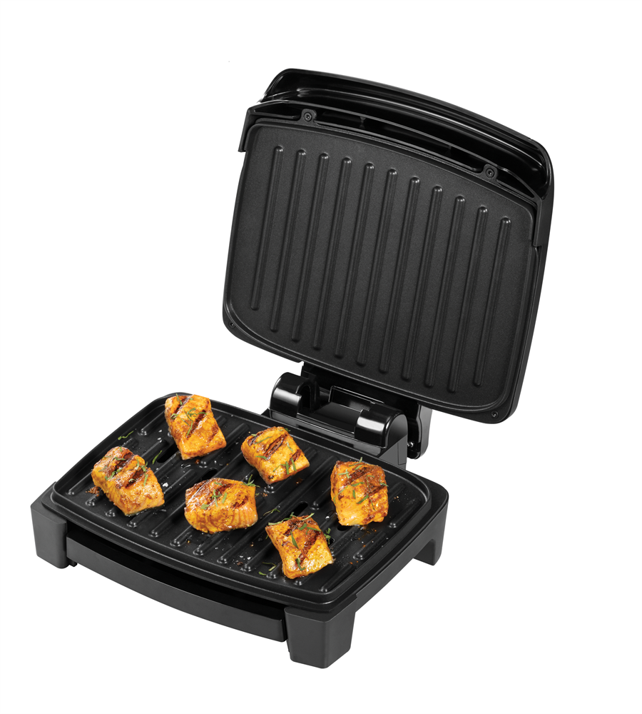 George Foreman 28300-56/GF Immersa Grill Small fekete kontaktgrill