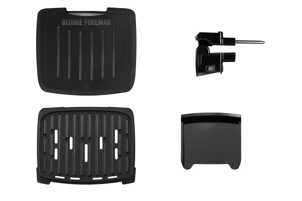 George Foreman 28300-56/GF Immersa Grill Small fekete kontaktgrill