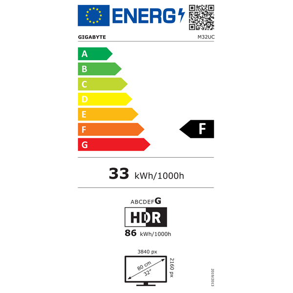 Gigabyte 31,5" M32UC UHD VA LED HDMI/DP/USB ívelt monitor
