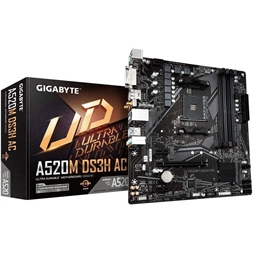 Gigabyte A520M DS3H AC AMD A520 AM4 mATX alaplap