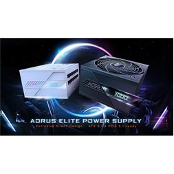 Gigabyte AORUS ELITE 1000W 80+ Platinum ventillátorral moduláris tápegység