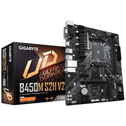Gigabyte B450M-S2H v2 AMD B450 SocketAM4 mATX alaplap